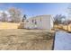 Spacious backyard with new wooden fence surrounding the property, creating a private outdoor area at 2295 S Sherman St, Denver, CO 80210