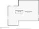 Detailed floor plan of the home's unfinished basement with dimensions for layout at 6836 Edgewood Way, Highlands Ranch, CO 80130
