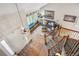 Open concept living area with natural light from above at 6836 Edgewood Way, Highlands Ranch, CO 80130