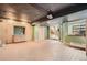 Spacious basement with tile flooring and built in storage at 11153 W 17Th Ave # 101, Lakewood, CO 80215