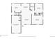 Detailed floor plan showcasing the layout of the first floor, including the living room, kitchen, and bedrooms at 1901 S Adams St, Denver, CO 80210