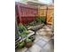 The fenced-in backyard provides plenty of room for a garden or outdoor living at 8624 Mariposa St, Thornton, CO 80260