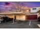Covered carport parking adjacent to the townhouse in a well lit area at 8624 Mariposa St, Thornton, CO 80260