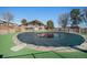Community pool at this complex is covered for the winter months at 8624 Mariposa St, Thornton, CO 80260