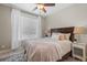 Cozy bedroom featuring a comfortable bed, soft lighting, and neutral decor, perfect for relaxation and restful sleep at 20293 E Shady Ridge Rd, Parker, CO 80134