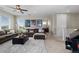 Upstairs Bonus Room with comfortable seating, natural light, perfect for entertaining and relaxing at 20293 E Shady Ridge Rd, Parker, CO 80134