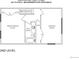 Floor plan of second level with primary bedroom, bath and bedroom 2 at 12920 W 24Th Pl, Golden, CO 80401