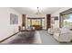 Home office with built-in shelving and mountain views at 26271 Richmond Hill Rd, Conifer, CO 80433