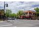 Street view with storefronts and a traffic light at the intersection of Lowell Blvd at 4710 W 32Nd Ave, Denver, CO 80212