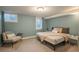 Comfortable bedroom with a large window and carpeted floors that provide plenty of natural light at 7341 E Jarvis Pl, Denver, CO 80237