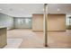 Spacious basement with a wetbar and plenty of room for entertaining guests at 13087 W 27Th Ln, Golden, CO 80401