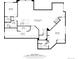 This is the floor plan of the first floor of the house at 13087 W 27Th Ln, Golden, CO 80401