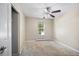 Serene bedroom featuring a ceiling fan and a bright window at 9346 Flower St, Broomfield, CO 80021