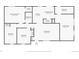 Detailed floor plan showcasing the layout of a house, including bedrooms, living spaces, and closet locations at 9346 Flower St, Broomfield, CO 80021