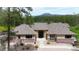 Charming exterior showcasing a stone-and-stucco facade and beautiful landscaping at 1988 Lake Dr, Larkspur, CO 80118