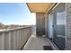 Private balcony with city views at 3047 W 47Th Ave # 506, Denver, CO 80211