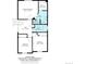 A home's third floor is featured, including the main bedroom, two bathrooms, another bedroom, and a walk-in closet at 13093 Hudson St, Thornton, CO 80241