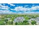 Expansive neighborhood aerial view featuring lush greenery and mountain views in the distance at 8065 W Eastman Pl # 6-102, Denver, CO 80227