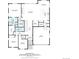 First-floor plan featuring kitchen, living room, bedrooms, office, garage, and porch for convenient single-level living at 15565 E 115Th Ave, Commerce City, CO 80022