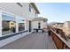 The expansive deck offers ample space and is ideal for enjoying the outdoors at 18809 W 92Nd Dr, Arvada, CO 80007