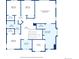 Detailed floor plan showcasing the layout of the home's second level at 18809 W 92Nd Dr, Arvada, CO 80007