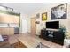 Stylish living room featuring modern kitchen, comfortable seating, and contemporary decor at 603 Inca St # 432, Denver, CO 80204