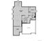 Basement floor plan featuring a recreation room, bar, unfinished storage and bedroom 7 at 8644 Pennycress Dr, Littleton, CO 80125