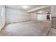 Unfinished basement with concrete floors and plumbing at 9349 Russell Cir, Arvada, CO 80007