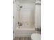 Bright bathroom featuring a shower and bathtub with a white shower curtain at 3251 N Madison St, Denver, CO 80205