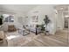 Well-lit living room with a neutral color scheme, wood floors, and modern decor at 3251 N Madison St, Denver, CO 80205