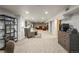 Spacious finished basement with ample seating and room for various activities at 5485 S Lakeview St, Littleton, CO 80120
