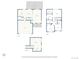 Complete floor plan including main level, upstairs, and downstairs at 7720 Brown Bear Way, Littleton, CO 80125