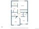 Second floor plan showing the primary bedroom with walk-in closet, and bath at 7720 Brown Bear Way, Littleton, CO 80125