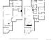 Detailed floor plan showcasing the layout of the house, including bedrooms, bathrooms, and living spaces at 15392 W 49Th Ave, Golden, CO 80403