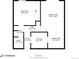 Floor plan featuring the layout of a home and providing the dimensions of each room at 7770 W 38Th Ave # 207, Wheat Ridge, CO 80033