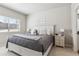 Bright bedroom features a plush bed, soft lighting, and neutral decor creating a relaxing atmosphere at 12820 Inca St, Westminster, CO 80234