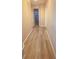 Hallway with laminate floors at 2544 S Fundy Cir, Aurora, CO 80013