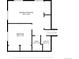 Basement floor plan featuring a recreation room, bedroom, bathroom, and utility room at 835 S Geneva St, Aurora, CO 80247