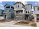 Attractive new construction home with a two-car garage and professional landscaping at 8480 Eagle River St, Littleton, CO 80125