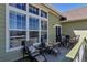 Charming outdoor patio with comfortable seating, offering a relaxing space at 3545 Cottonwood Cir, Longmont, CO 80504