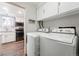 Laundry room located right off the kitchen at 8736 W 46Th Ave, Wheat Ridge, CO 80033