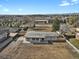 Aerial view of the home with expansive lot, landscaping potential, and neighborhood setting at 9950 W 17Th Ave, Lakewood, CO 80215