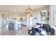 Well-lit kitchen with a cozy breakfast nook and stainless-steel appliances at 41402 Country Rose Cir, Parker, CO 80138