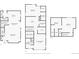 Detailed floor plan showcasing the layout of a multi-level home with labeled rooms and dimensions at 6940 Clay St, Denver, CO 80221