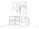 Overall floor plan including the first floor, second floor, and basement layout at 8007 S Dover St, Littleton, CO 80128