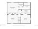 Second floor plan highlighting the primary bedroom, two additional bedrooms, and bathrooms at 8007 S Dover St, Littleton, CO 80128