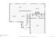 First floor plan featuring a kitchen, dining room, living room, and garage at 8007 S Dover St, Littleton, CO 80128