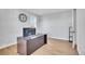 Modern home office with wood floors and plenty of natural light at 359 Castlemaine Ct, Castle Rock, CO 80104