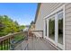 Home's outside deck with a view to the neighborhood at 18 Blue Sage, Littleton, CO 80127