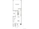 Detailed first-floor plan featuring a 2-car garage, kitchen, dining, and living room layout at 6648 N Nepal Ct, Aurora, CO 80019